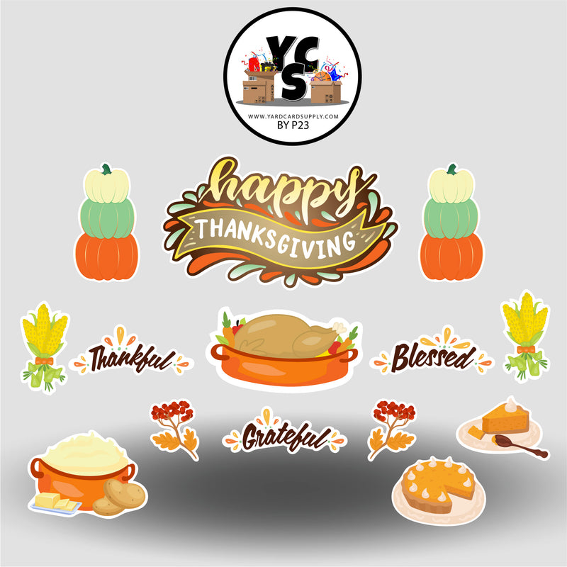 YCS FLASH® Happy Thanksgiving (Stacked) Set