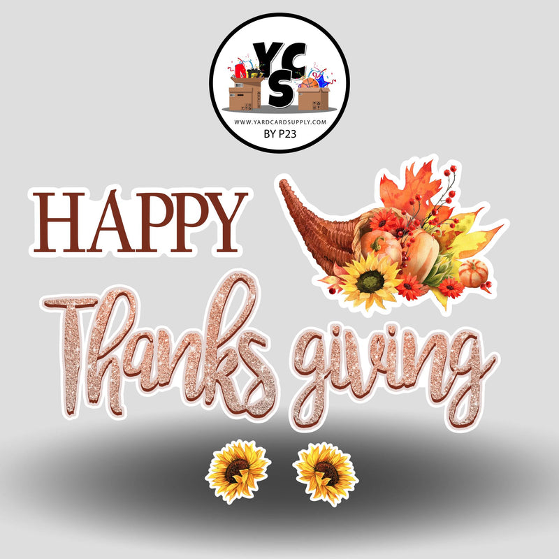 YCS FLASH® Quick Set Happy Thanksgiving Script