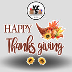 YCS FLASH® Quick Set Happy Thanksgiving Script