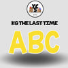 KG The Last Time 23 Inch SOLID ALPHABET Set