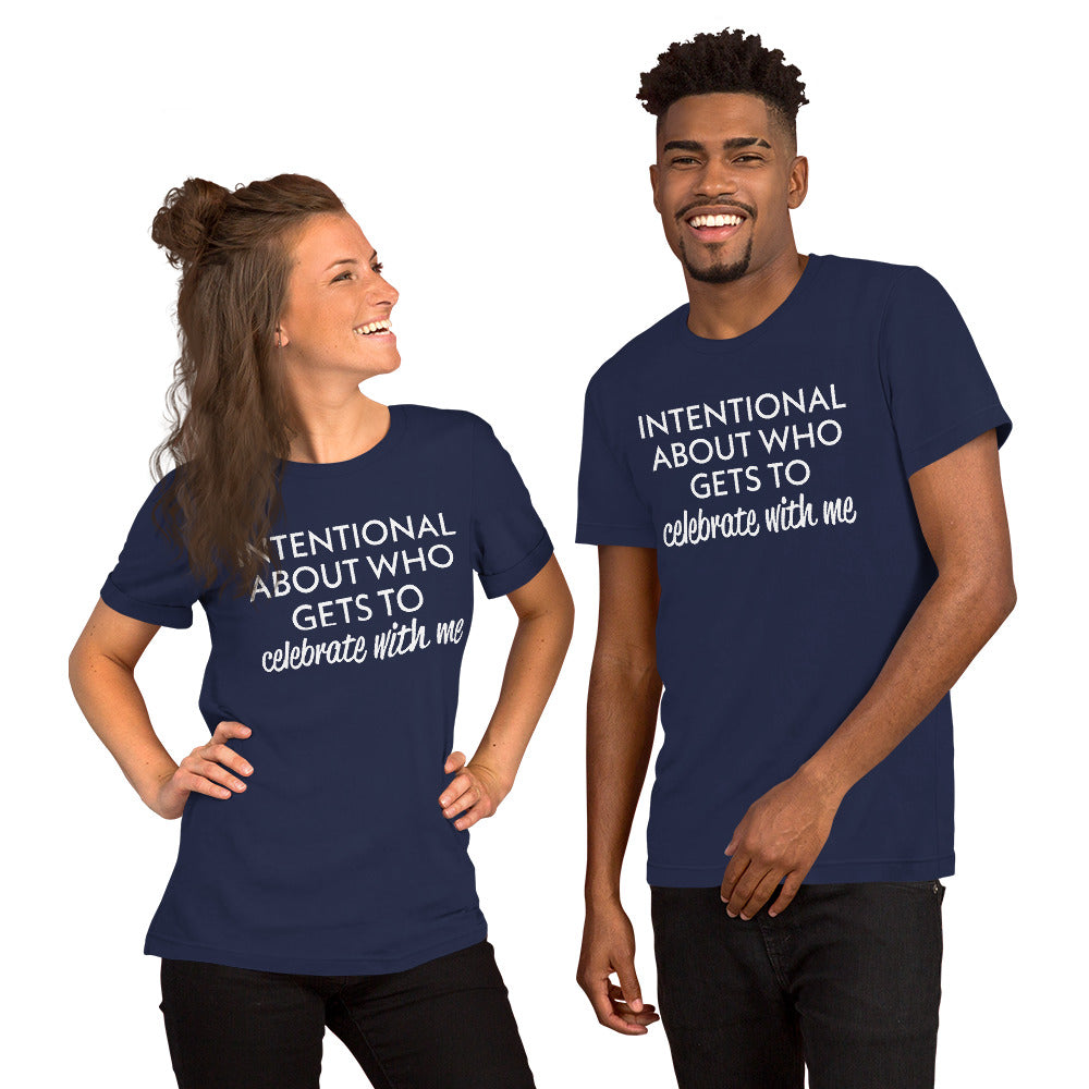 Intentional Unisex t-shirt Dk
